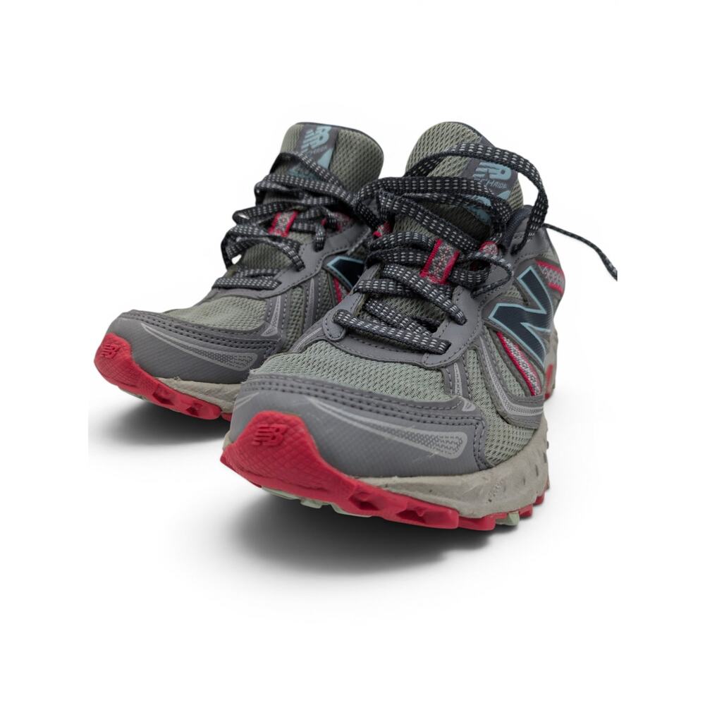 NEW BALANCE 410 V5 Women's Trail Running Shoes WT410CS5 Gray Pink - Size 8 US - Picture 4 of 8